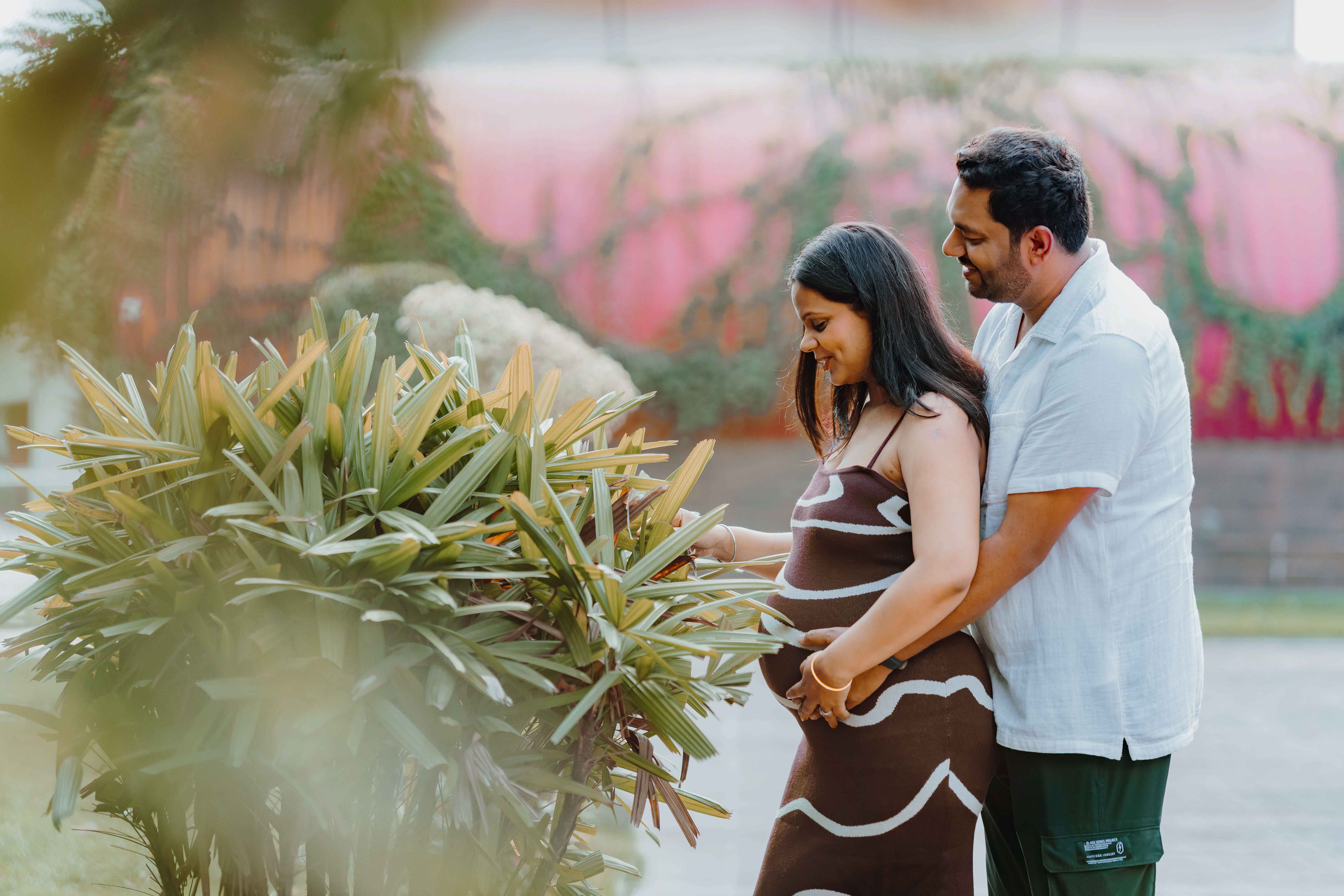 Weekend couple maternity photoshoot Bangalore